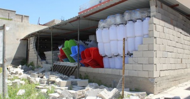 Samsatta yapıların ön hasar tespiti yapıldı