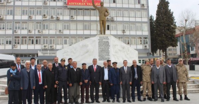Şehit babaları ve gaziler sınıra uğurlandı