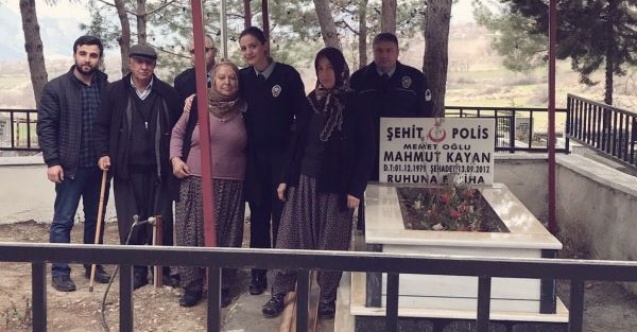 Şehit Polis Kayanın vasiyeti yerine getirildi