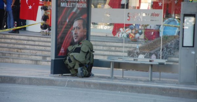 Şüpheli paketten toprak ve taş çıktı