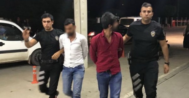 Şüpheli şahısların üzerinden eroin çıktı