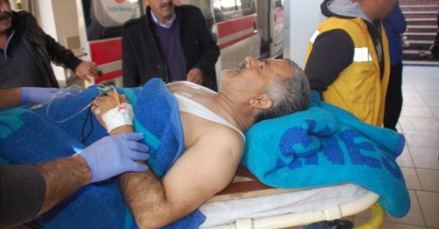 TAMİR ETTİĞİ ÇÖP ARACI ÜZERİNDEN GEÇTİ: 1 YARALI