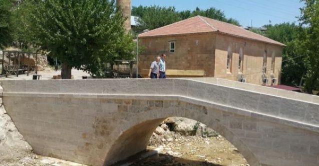 Tarihi İndere Köprüsü restore edildi