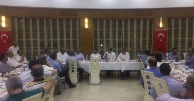 TBMM Başkan Vekili Ahmet Aydın STKlarla sahurda bir araya geldi