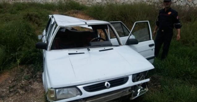 Trafik kazası: 2 yaralı