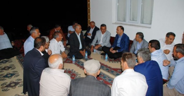 Vali Erin iftar sofrasında vatandaşlarla bir araya geldi
