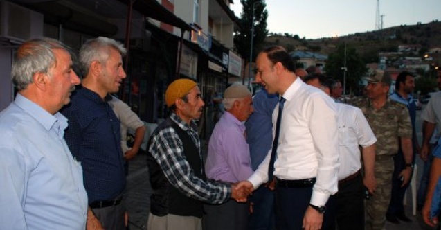 Vali Erin, Sincik İlçesinde incelemelerde bulundu