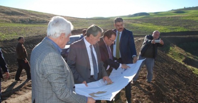 Vali Kalkancı Kahta sahil yolu projesini inceledi
