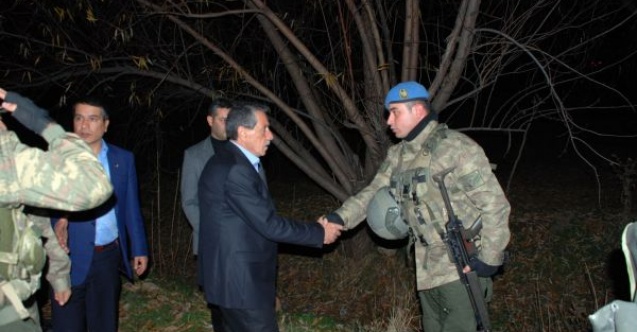 Vali Kalkancı polis ve askeri yalnız bırakmadı