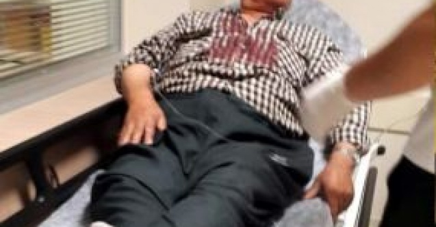 Yaşlıların kavgası kanlı bitti