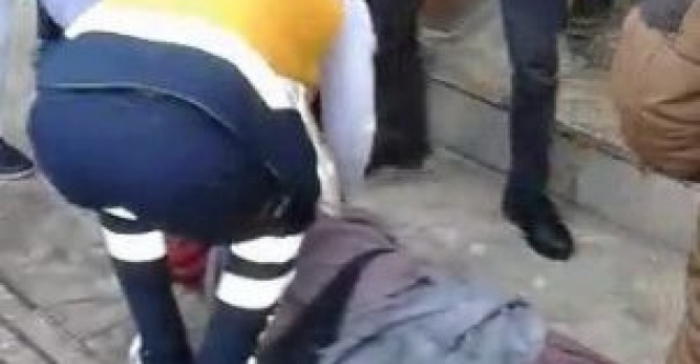 Yüksekten düşen yaşlı kadın hayatını kaybetti