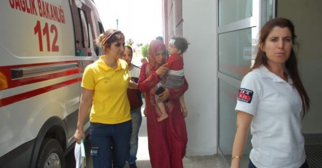 Yürürken Düşen Suriyeli Çocuk Hastaneye Kaldırıldı
